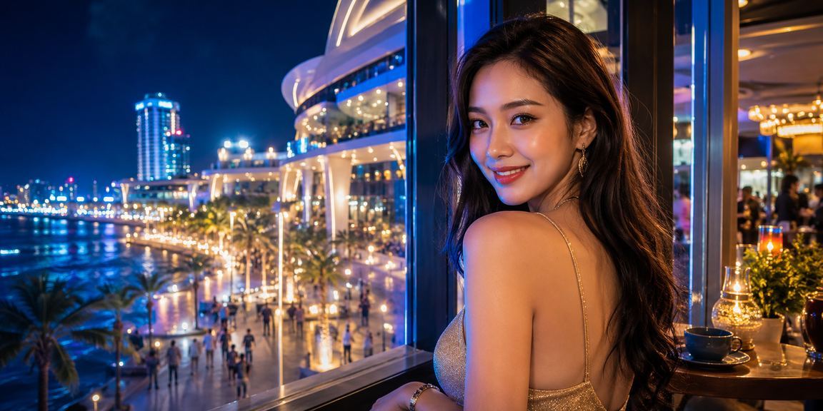 Người chơi thực hiện giao dịch trực tuyến tại quán cà phê Đà Nẵng – trải nghiệm di động