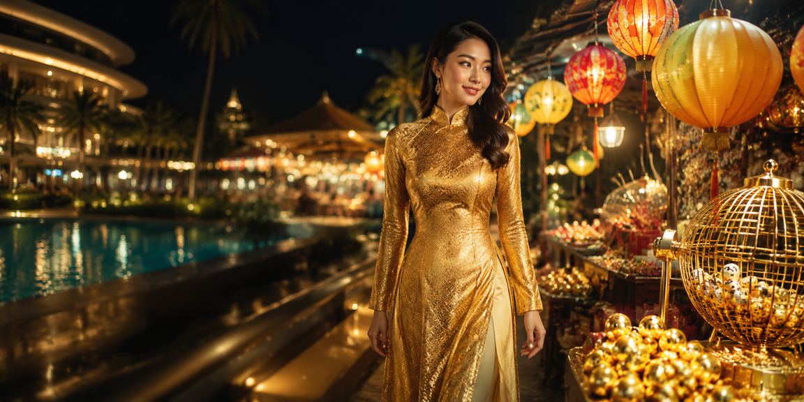 Người chơi xổ số tại Nha Trang mặc áo dài – trải nghiệm lottery ss7